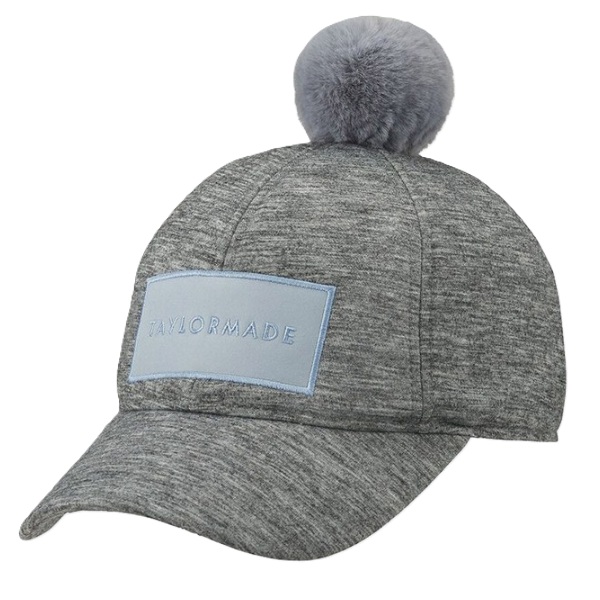 테일러메이드 정품 여성 방울 니트 캡모자 겨울 기모안감 방한용품, 헤더그레이 57,000원