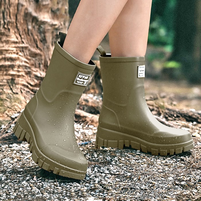 Modern Fashion 여성 미들 레인부츠 사계절 미끄럼방지 장화 R16 21,020원