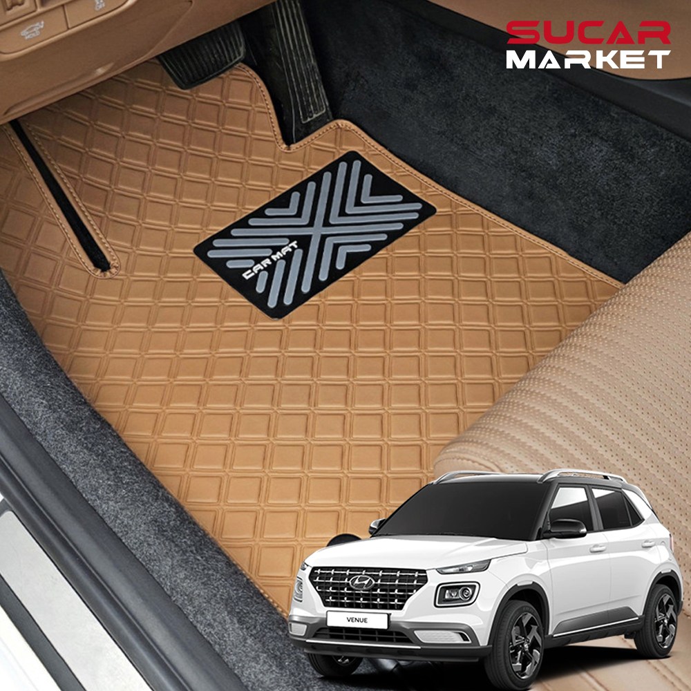 카구 베뉴 2025 스퀘어 발매트 SUV 운전석+조수석+뒷자석 트렁크 차박 차량용품 116,000원