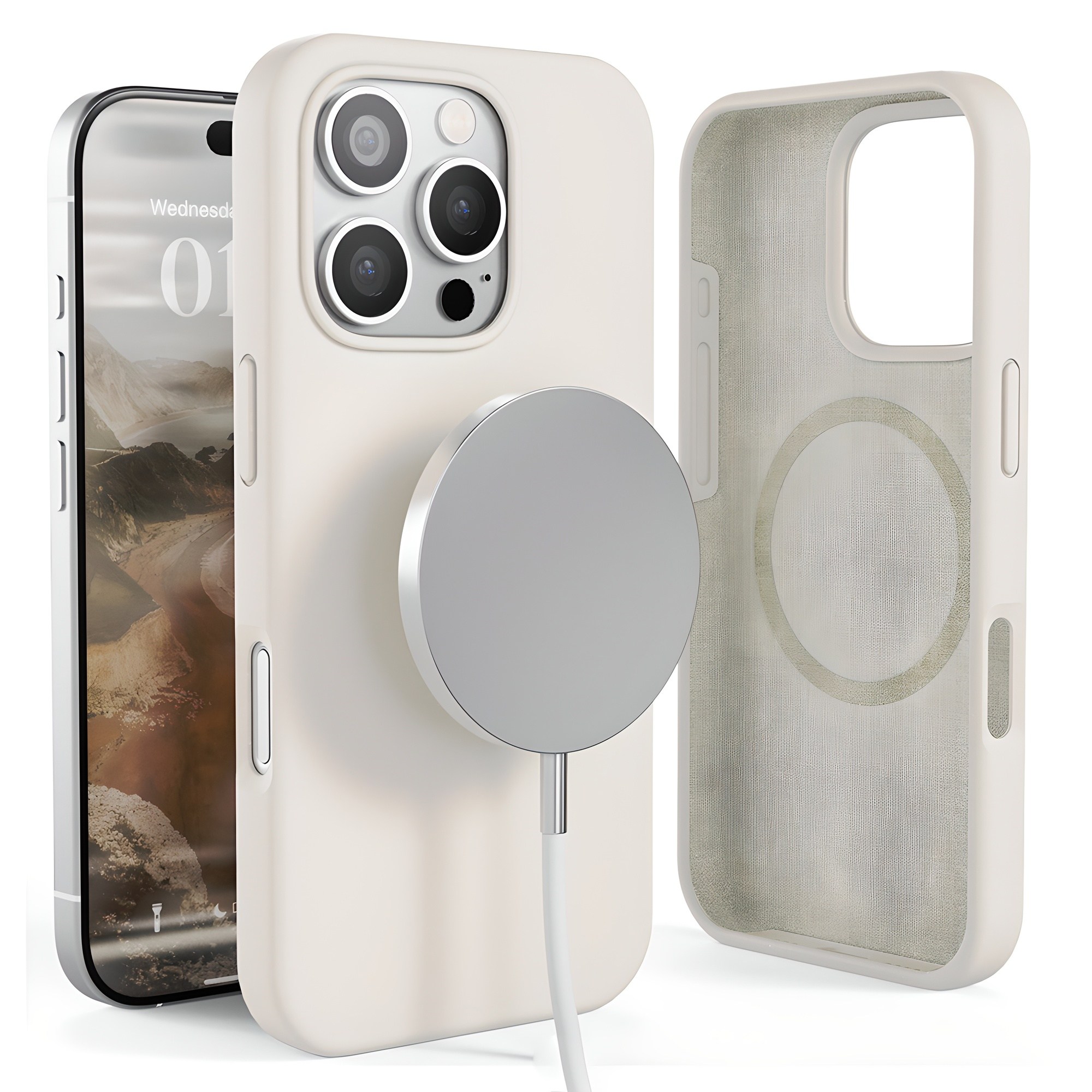 누아트 맥세이프 호환 헤이즐 실리콘 휴대폰 케이스 9,900원