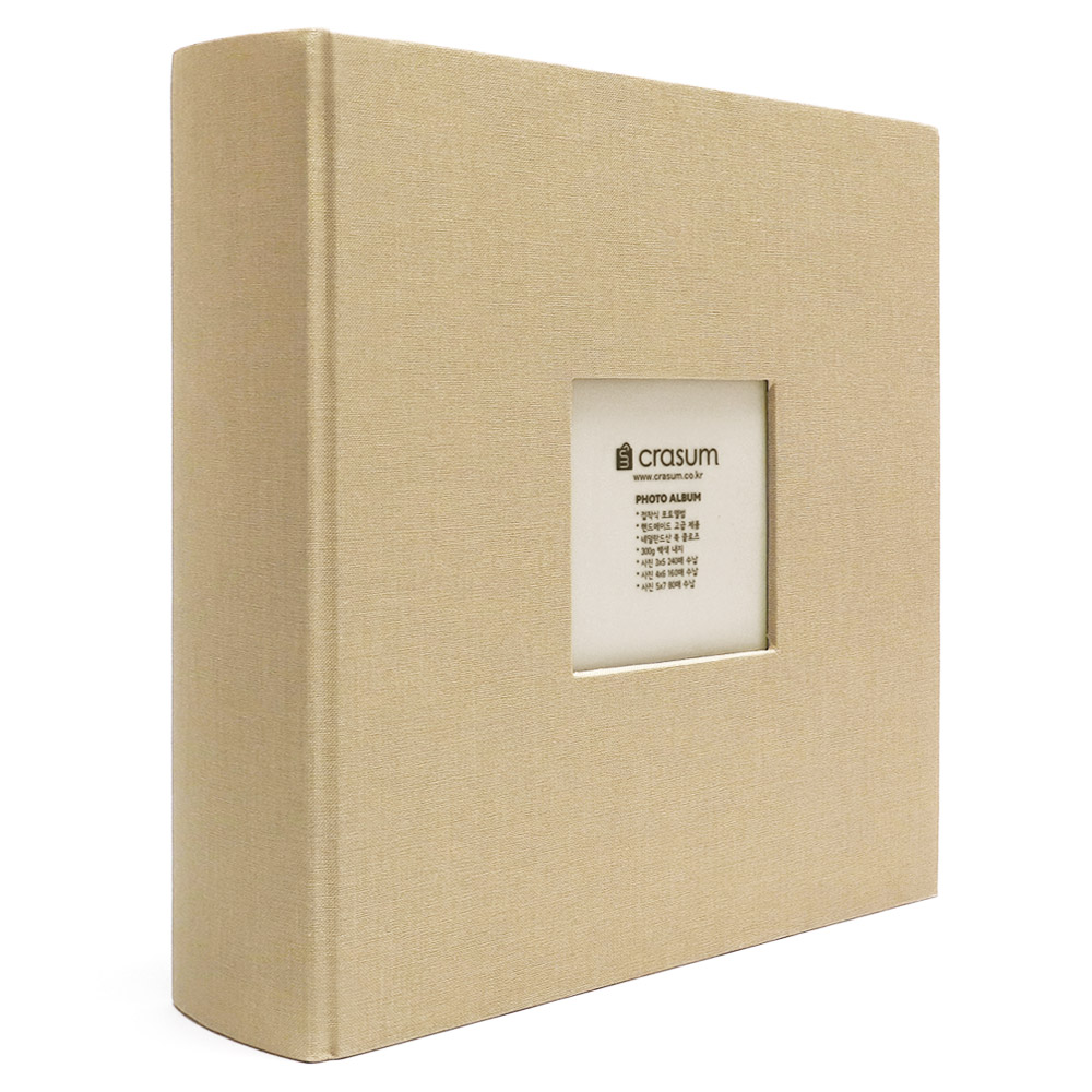 크래썸 접착식 포토앨범, 밀키베이지, 40매 27,900원