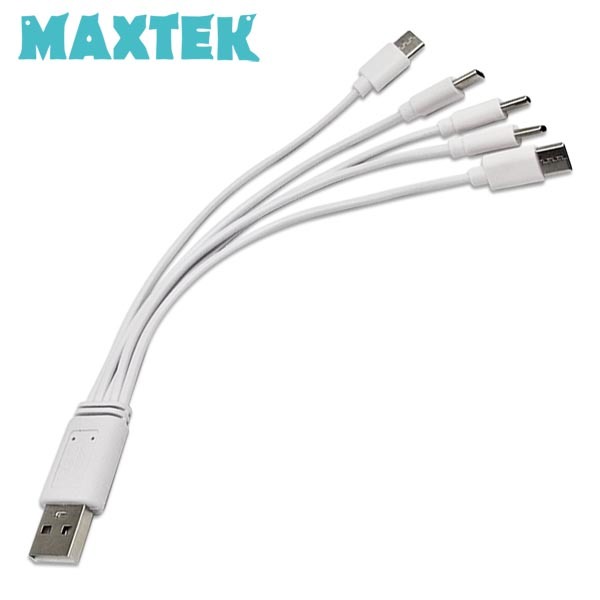맥스텍 USB to C타입 5 in 1 멀티 충전 케이블 20cm MT619 2,400원
