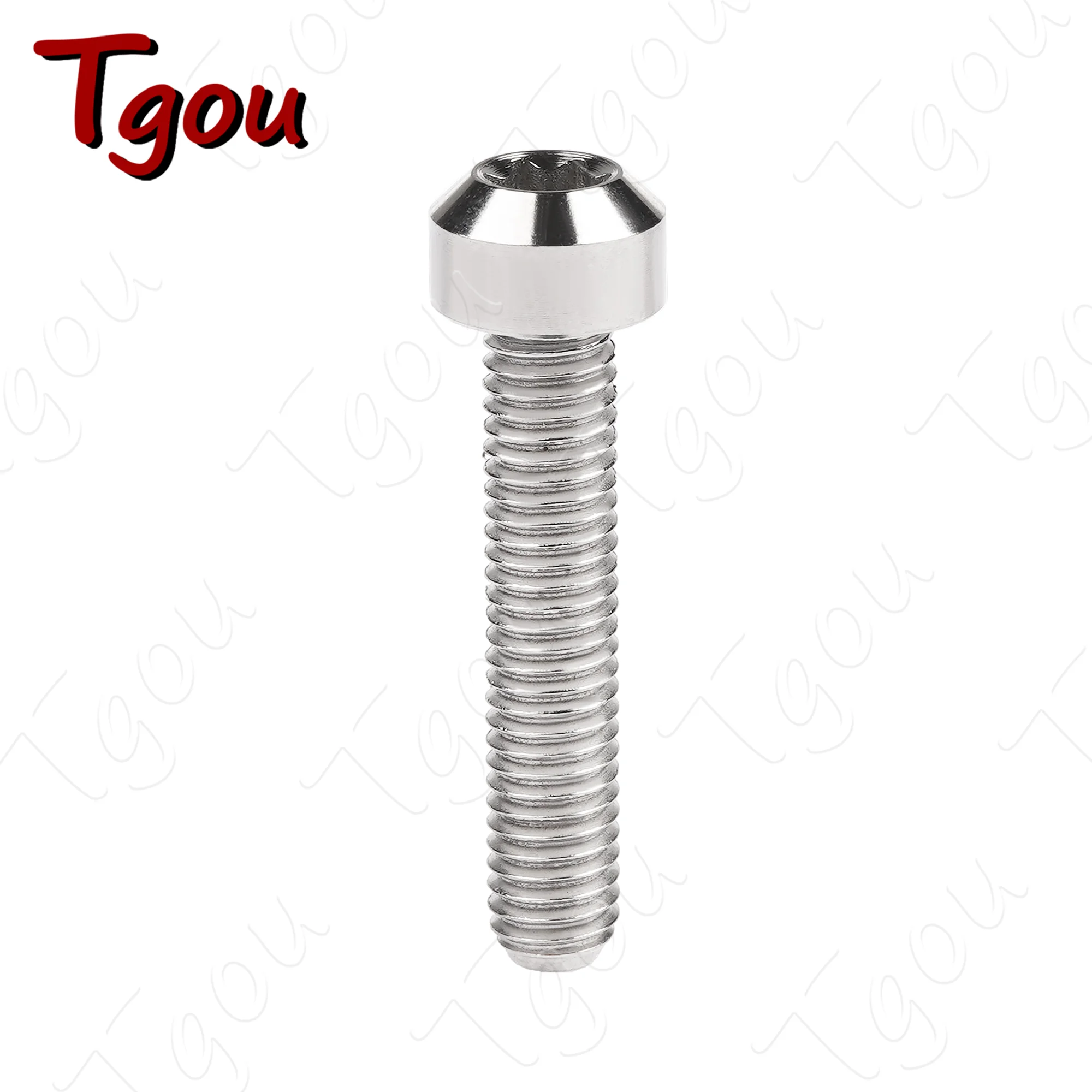 Tgou 티타늄 볼트 M5 M6x10/15/20/25/30/35/40/45/50/55/60/65/70/80mm Torx T30 자전거 용 헤드 나사, 14 10mm 21,370원