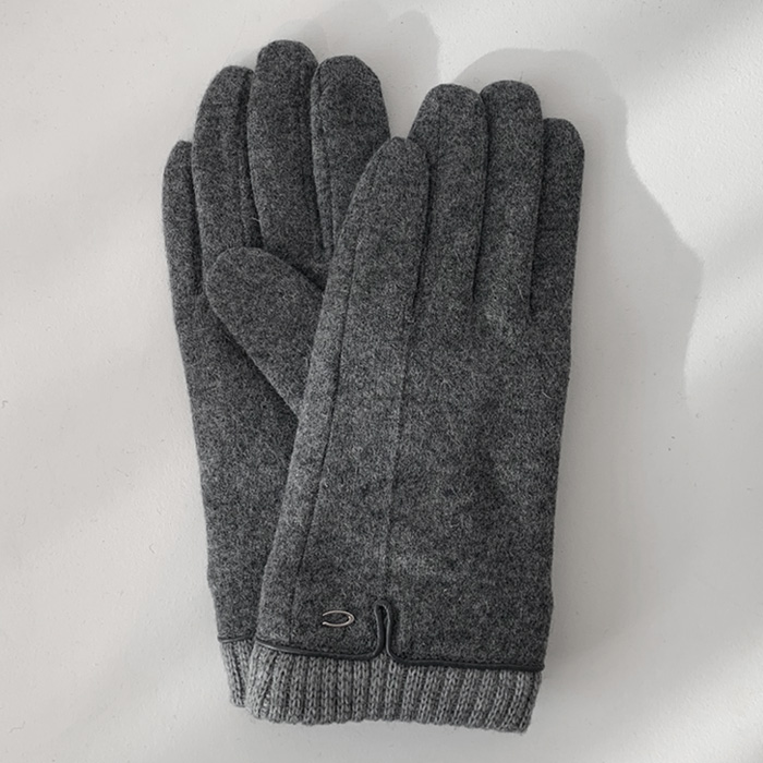 따뜻한 기모 안감 남성 모직 겨울장갑 14,890원