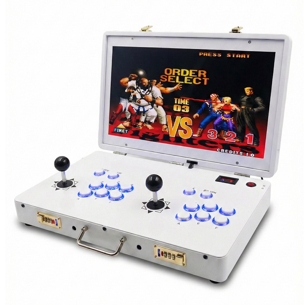 JOYPIX 2026년형 레트로 게임기 한국어지원 2인용 가정용 오락실 게임기, WHT-2D 265,000원
