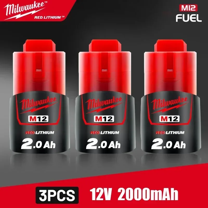 밀워키 M12 배터리 12V 3.0AH 충전식 공구 M12HB2 M12HB3 M12-18FC 충전기 48-11-2402 48-11-2411 72,000원