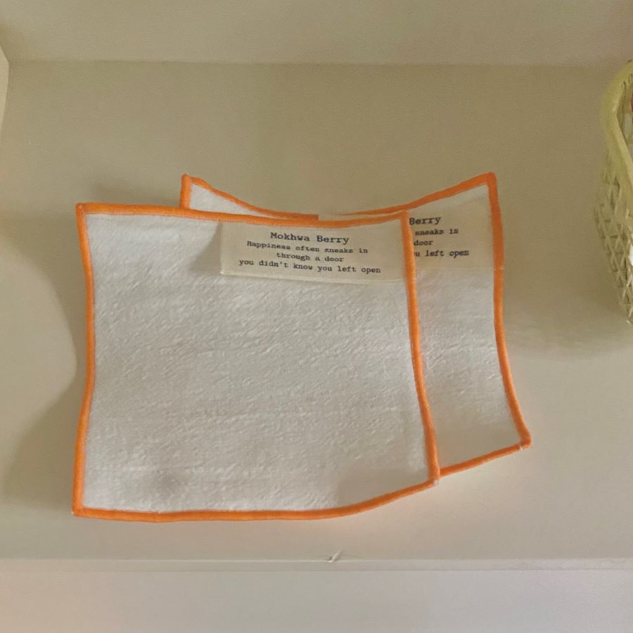 패브릭컵받침 광목순면레인보우 패브릭코스터 국내산 5,920원