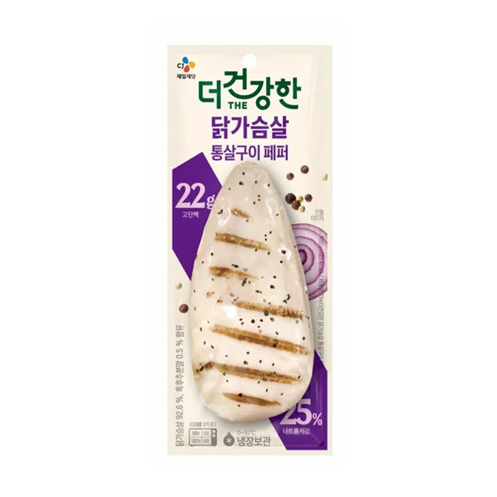 CJ 더건강한 닭가슴살 통살 페퍼100g 37,900원