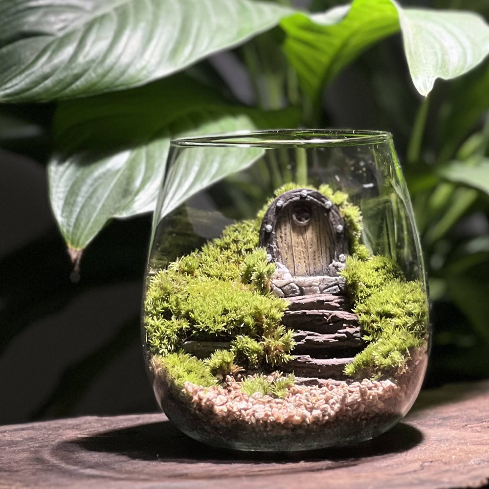 어포레스트 숲속의집 테라리움 이끼 정원 만들기 DIY, 1개 22,800원