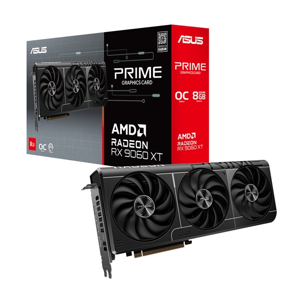 ASUS ASUS PRIME 라데온 RX 9060 XT OC D6 8GB 대원씨티에스 689,000원