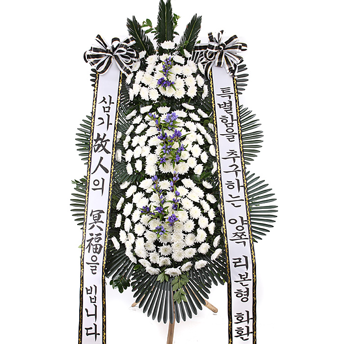 (주)99플라워 보급형 근조화환 3단 [ST-FB142] 77,600원