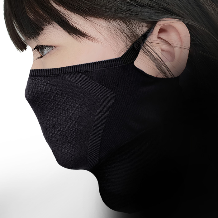 파니파오 슬림 넥커버 스포츠 마스크, 블랙 14,900원
