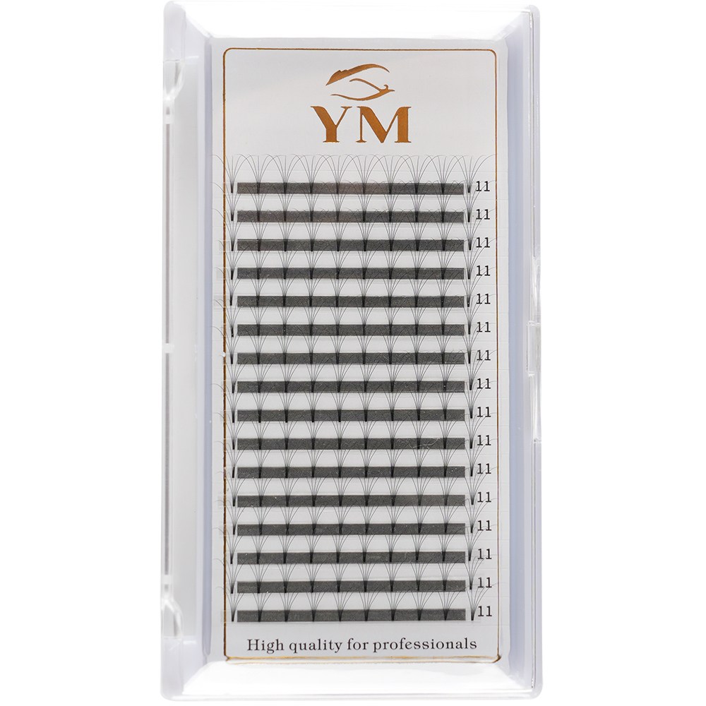 NEW 속눈썹연장가모 YM 5D러시안볼륨래쉬 속눈썹 5가닥 16줄 러시안볼륨 연장재료, 1개, NEW 5DC컬 11mm 10,000원
