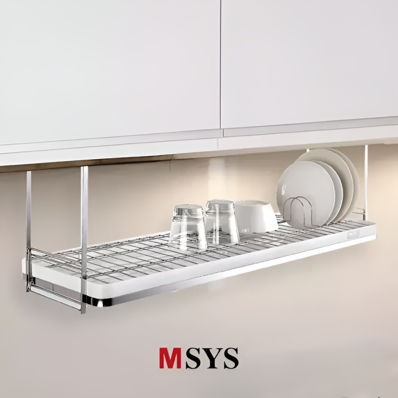 한샘 MSYS 상부장 부착형 주방 인테리어 모던 식기건조대 1단, 1개 57,750원
