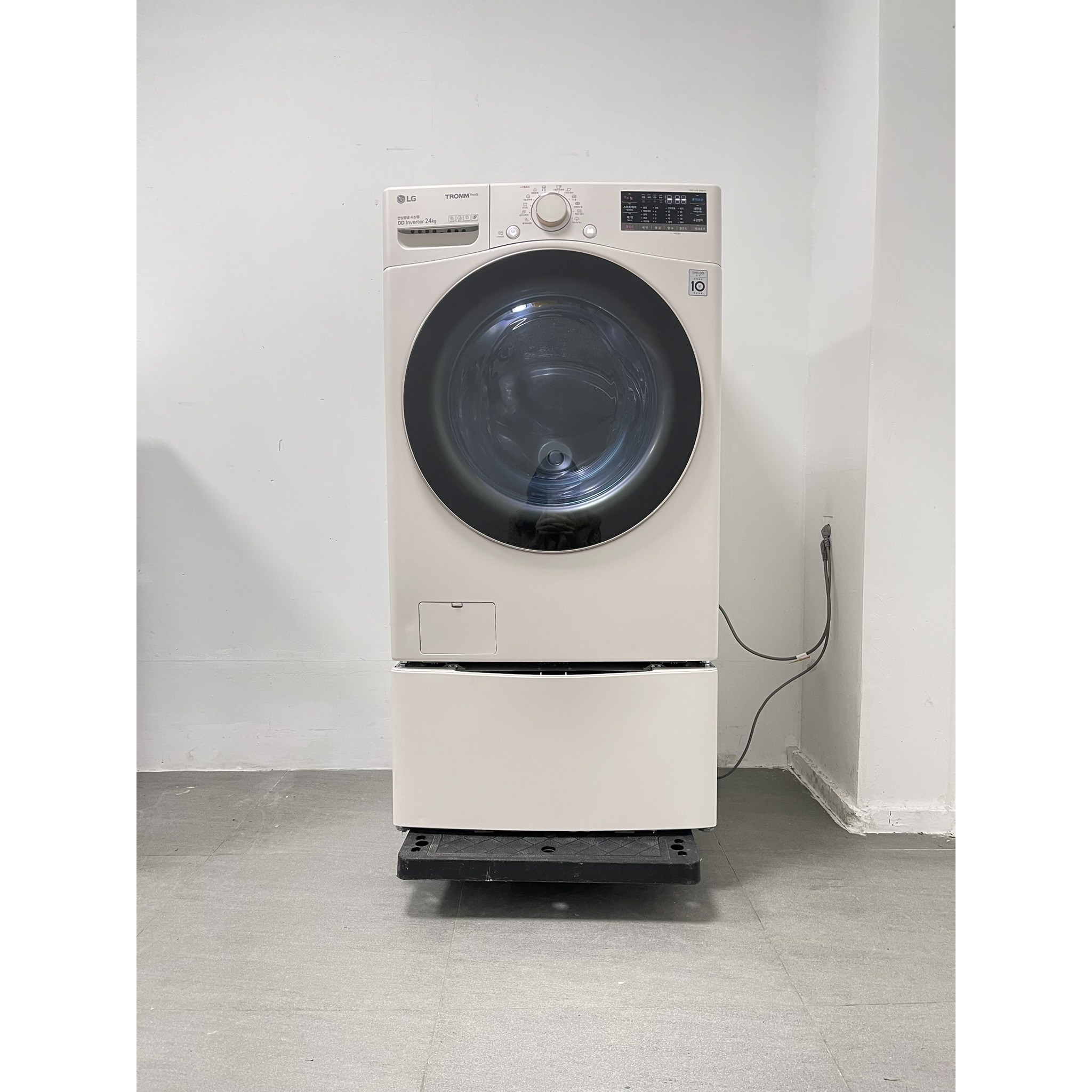 255 LG 24키로 대용량 중고트윈워시 중고드럼세탁기 24키로 + 미니워시 4키로 상태최상 1,200,000원