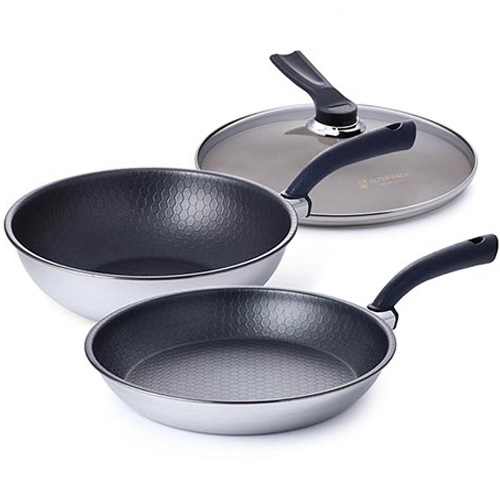 알텐바흐 인덕션 헥사 통5중 프라이팬세트 2종, 혼합색상, 프라이팬 30cm + 궁중팬 30cm + 유리 커버 30cm, 1개 109,000원