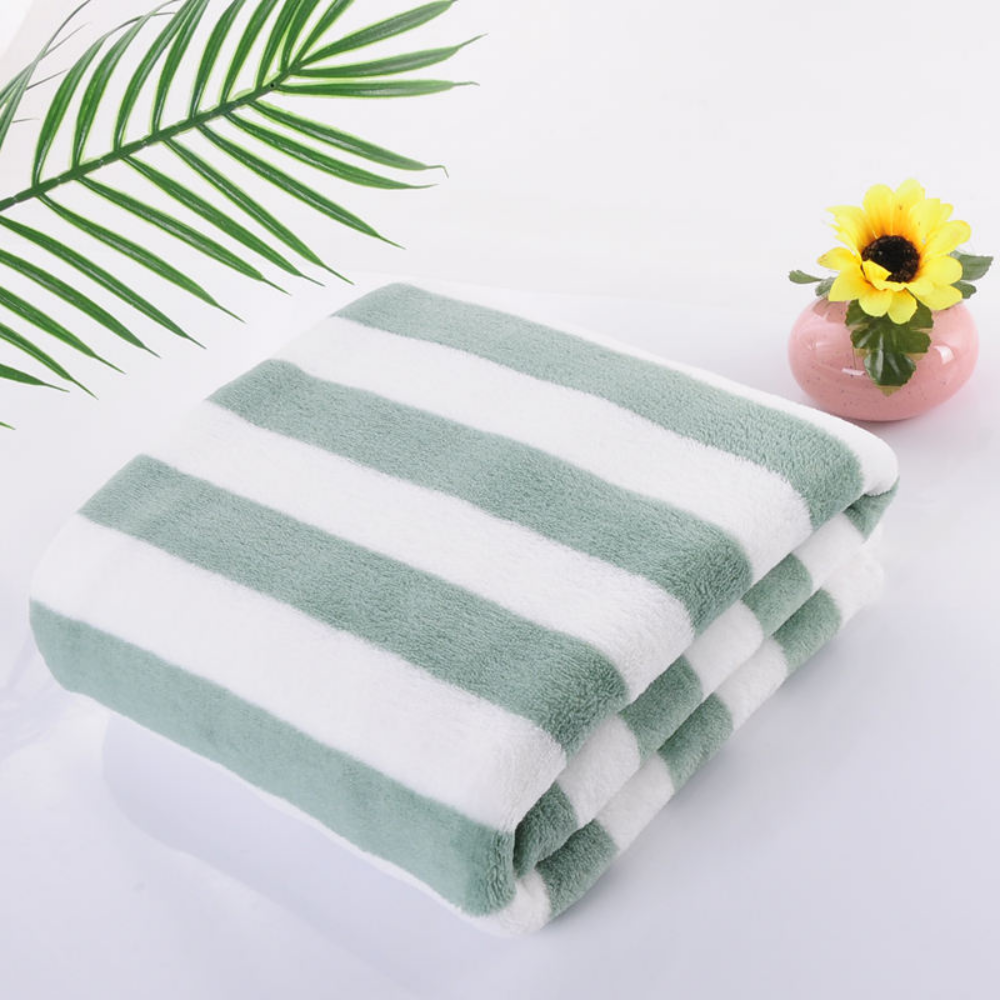 굿초이스 파스텔톤 대형 비치타월 700 X 1400 mm, 라이트그린, 1개 5,900원