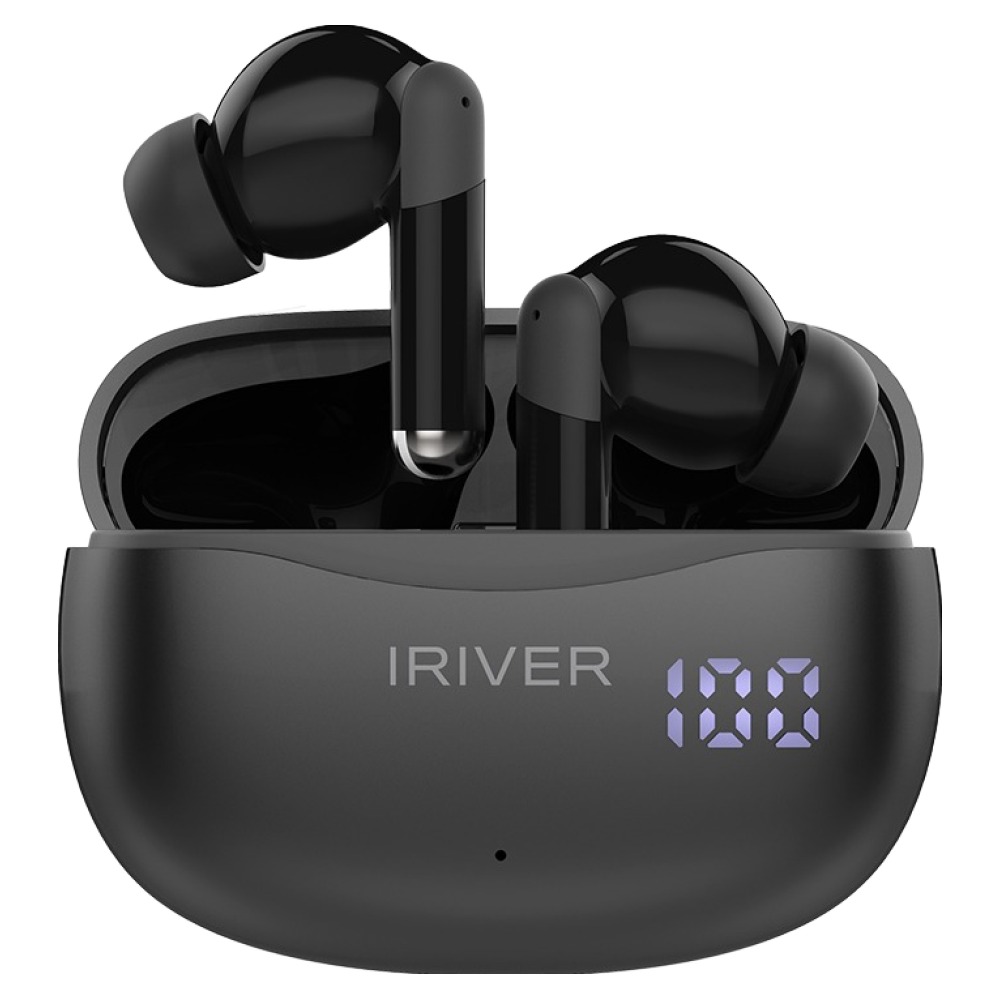 아이리버 TWS 무선 충전 노이즈 캔슬링 블루투스 ANC 이어폰, IB-A02, 블랙 42,330원