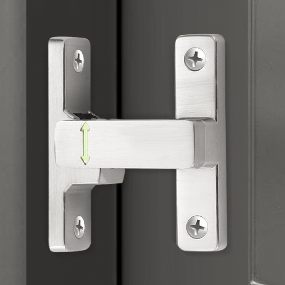 슬라이딩 문걸쇠 잠금장치(실버) 문빗장 걸고리 8,730원