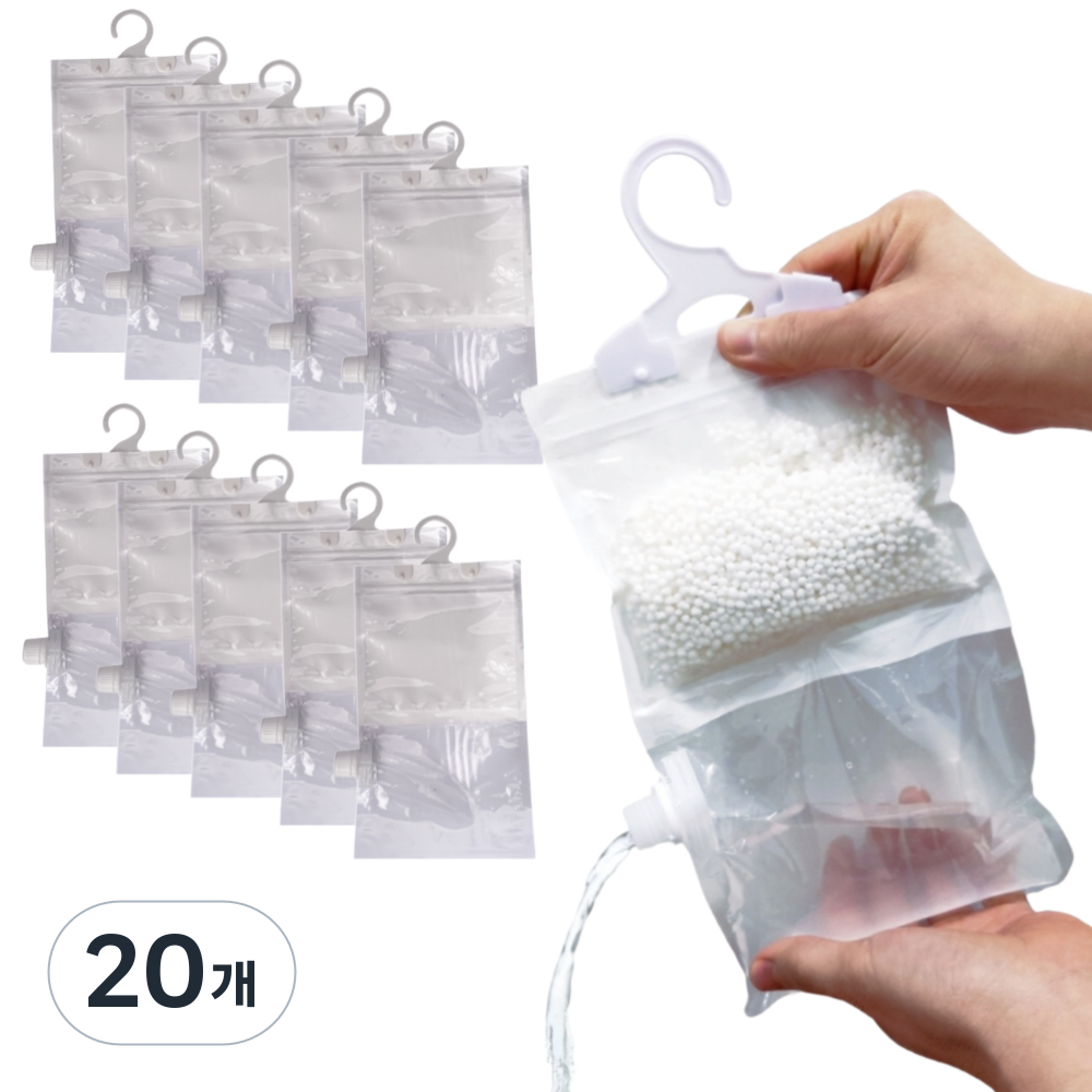 포그니 반영구 옷장용 제습제 만들기 옷걸이형 염화칼슘만 있으면 무한 리필 14,230원