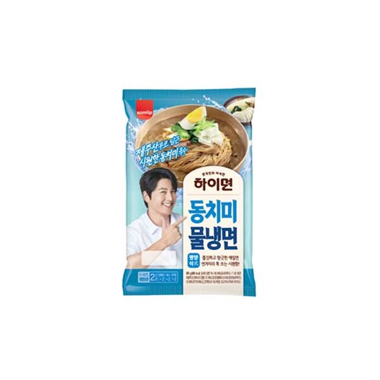 [오티삼립]냉장 2인 하이면 평양식 동치미 물냉면 970g 10개 80,300원