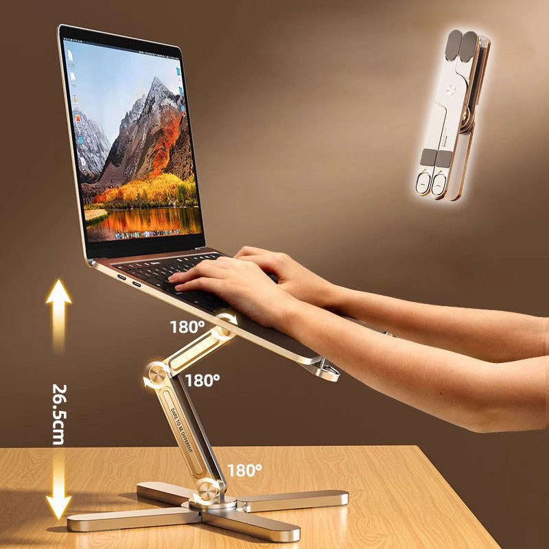 LA DERIVE 노트북 거치대 365도 회전 테이블 키높이 접이식 쿨링 브라켓 29,900원