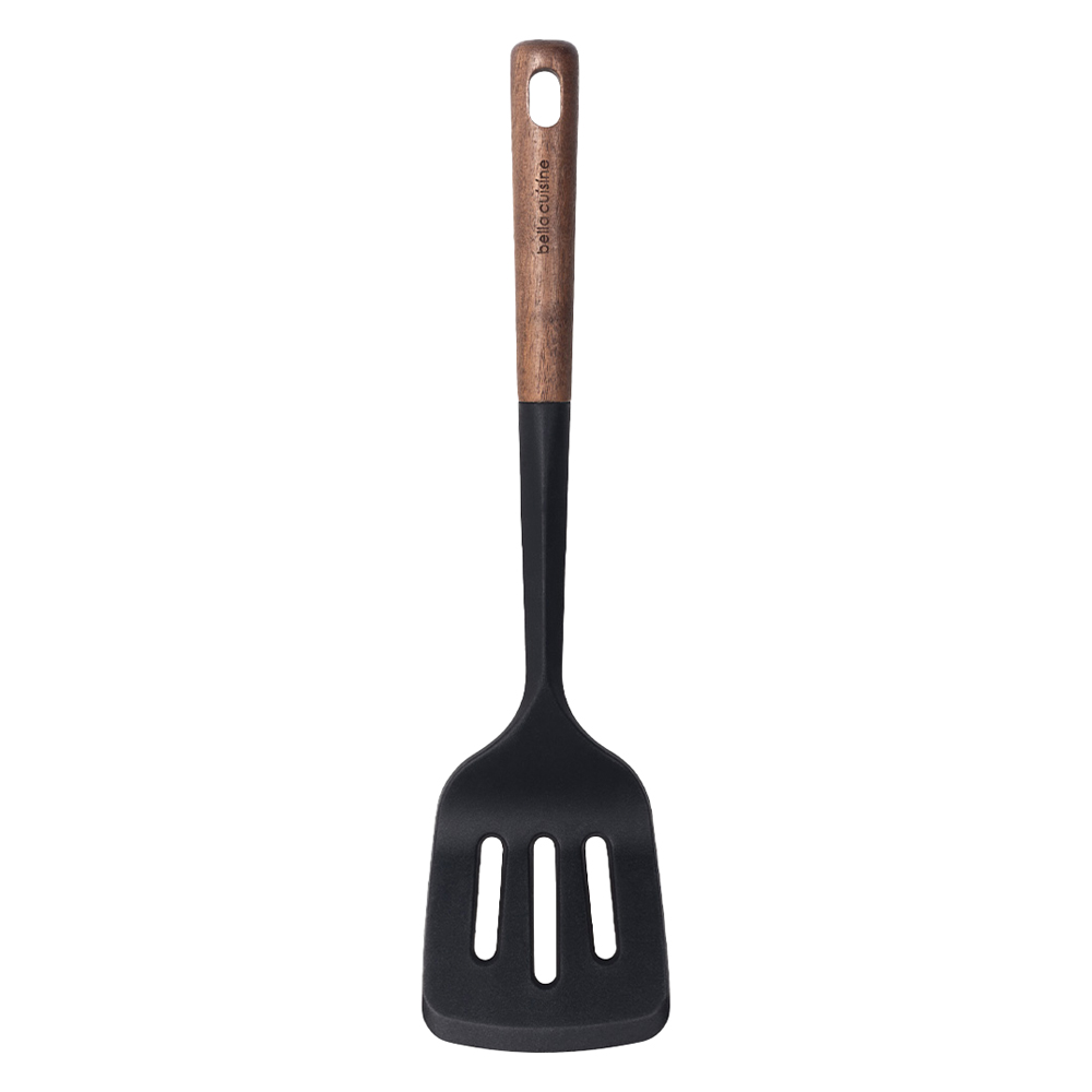 벨라쿠진 월넛우드 실리콘 구멍 뒤집개 터너 조리도구 5,900원