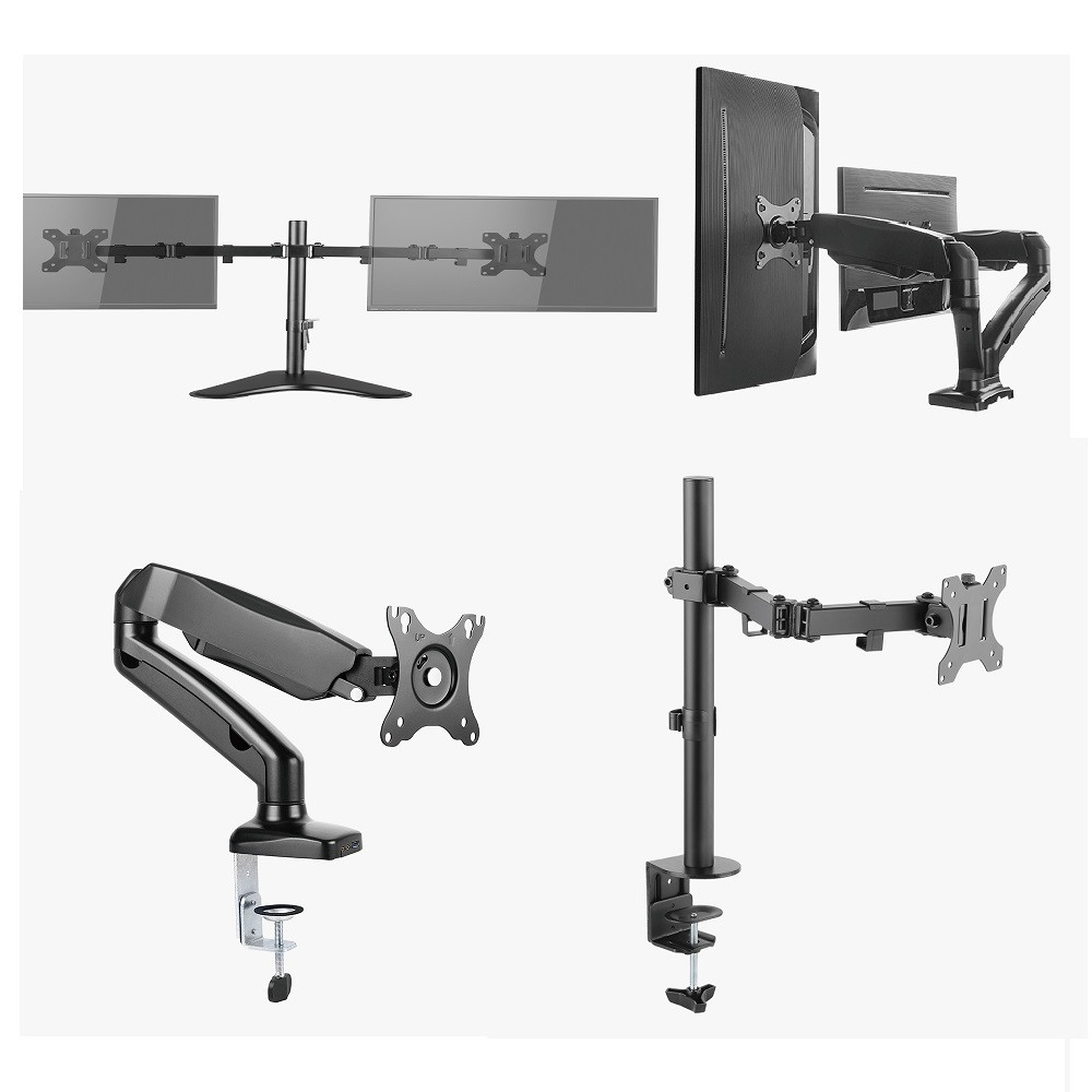 LG 삼성 호환 모니터암 거치대 32인치 듀얼 27인치 싱글 24,400원