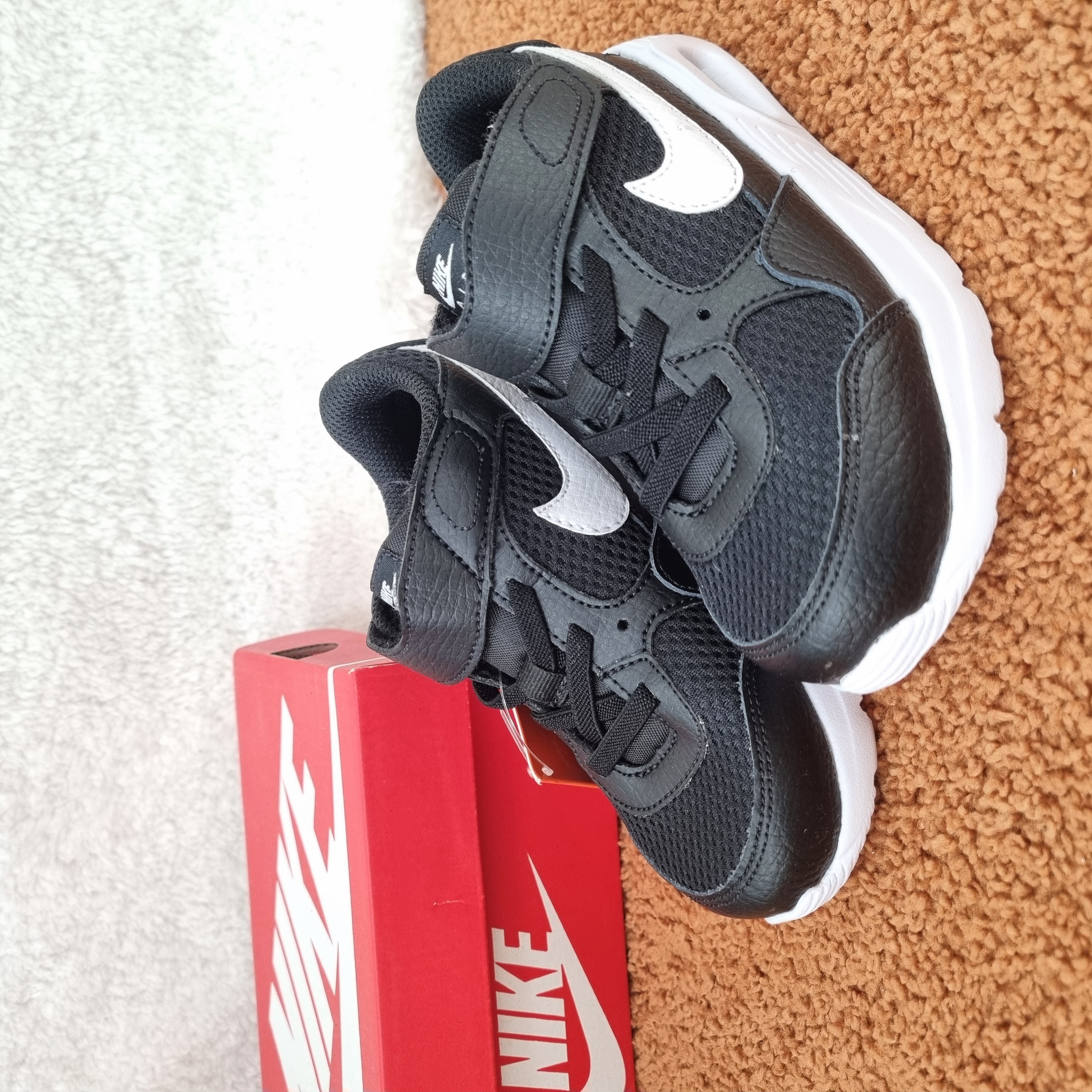 나이키 에어맥스 SC 베이비 운동화 블랙 TD 키즈 벨크로 신발 아동 유아 찍찍이 스니커즈 43,000원