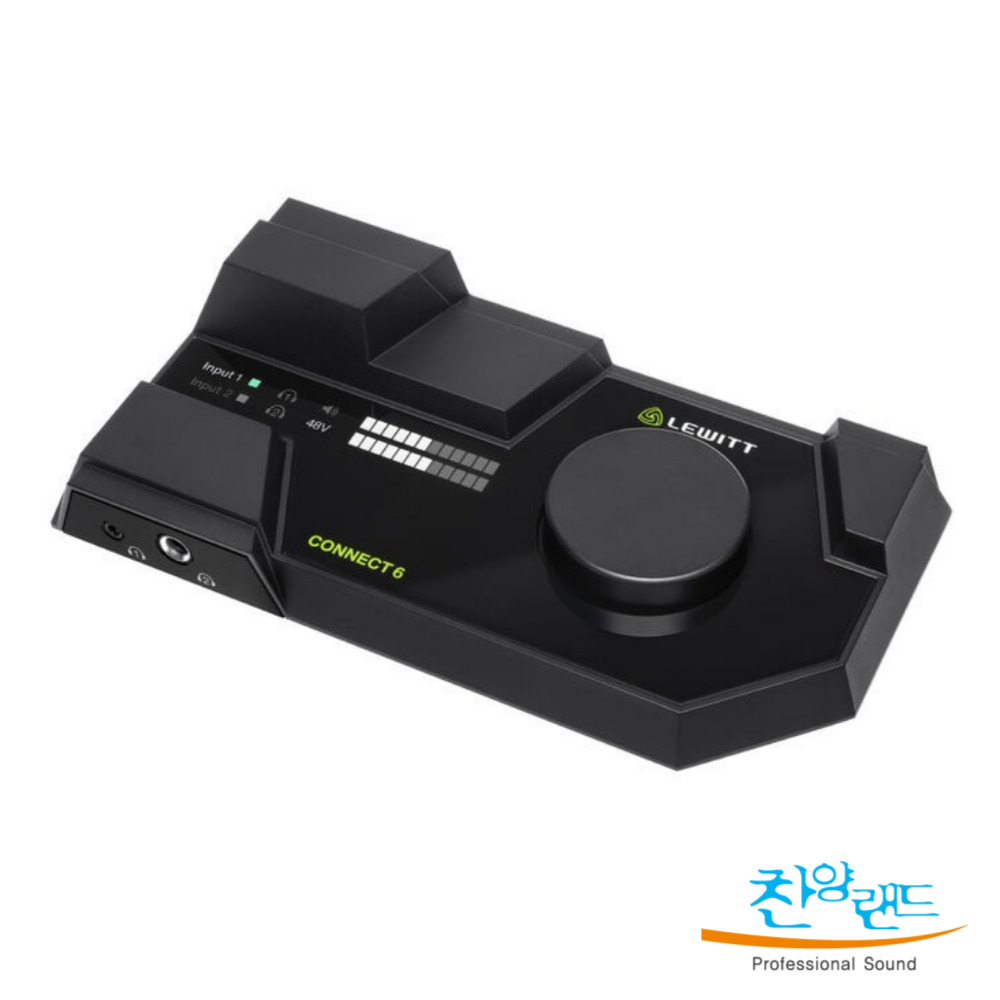[찬양랜드] LEWITT 커넥트 USB 오디오 인터페이스/ 오인페 홈레코딩 방송용 378,000원