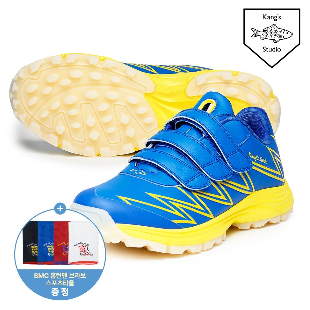 BMC 25 강스 캉스 스튜디오 잭팟2 야구화 인조잔디화 터프화 RoyalBlue & Yellow 69,000원