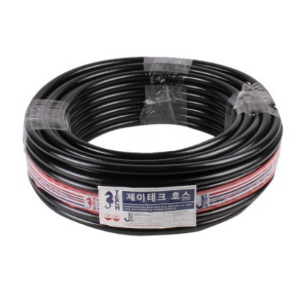 고압 흑편사 호스 15mm x 30m 정원 농업 원예 세차 고무 물호스 23,900원