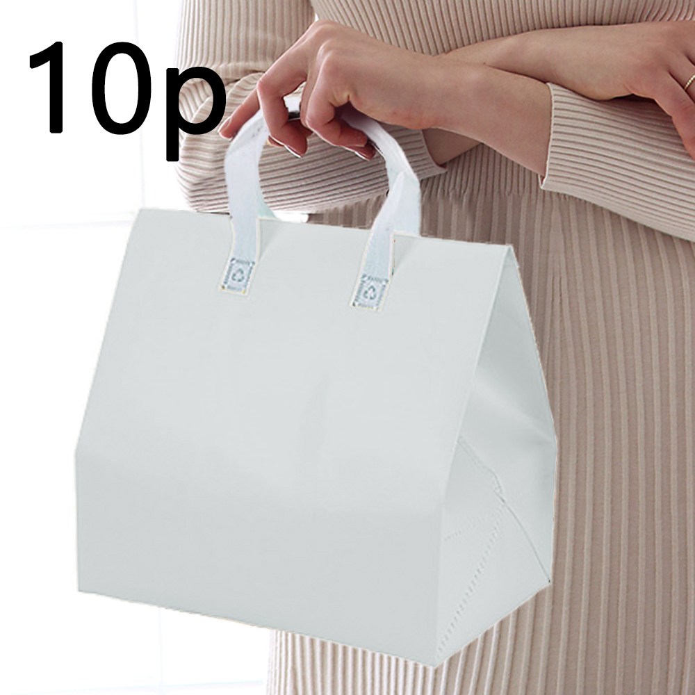 PARAGS 다용도 보온 보냉 쇼핑백, 10개, 화이트 7,900원