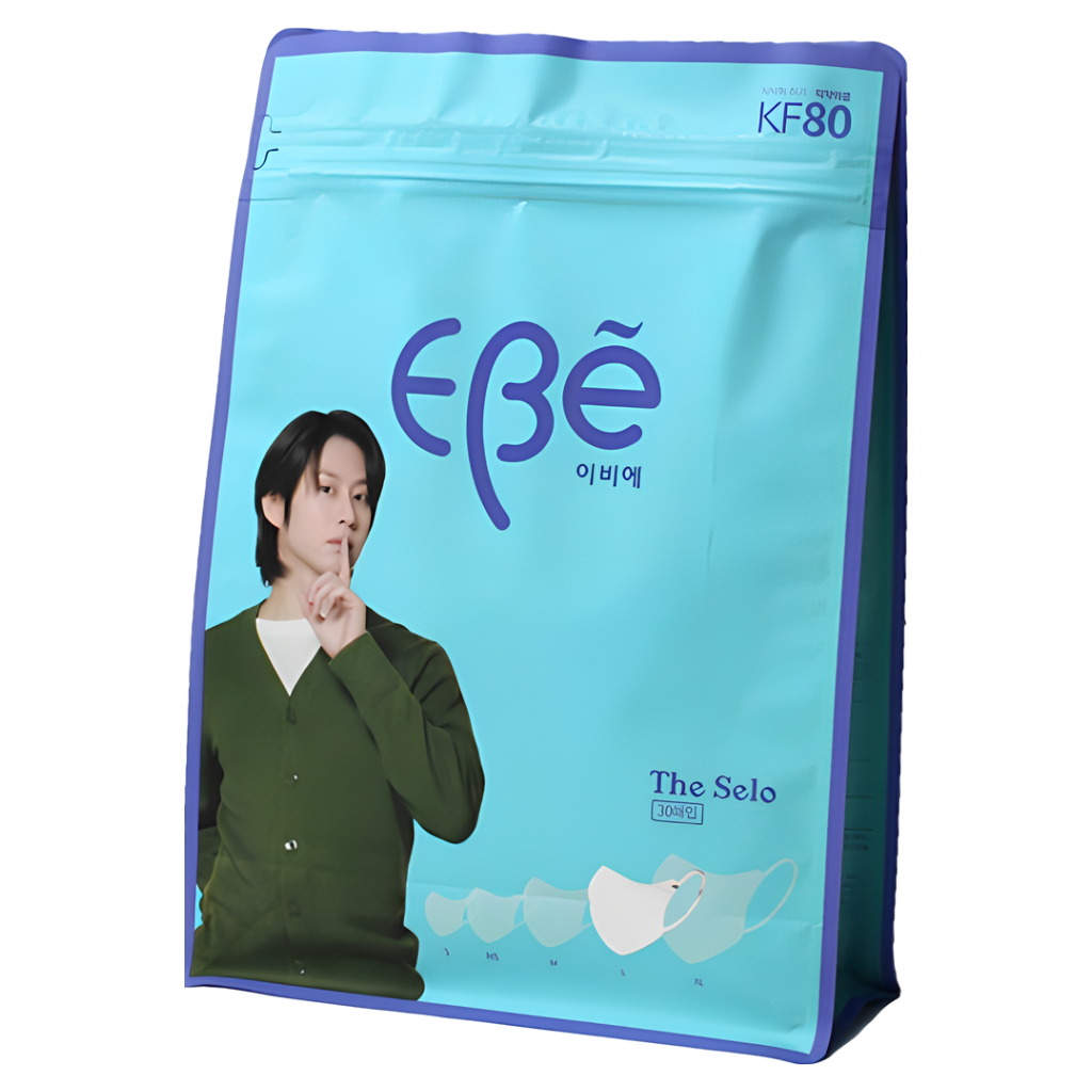 이비에 더세로 새부리형 얼큰이 마스크 특대형 KF80, 30개입, 1개, 화이트 17,700원