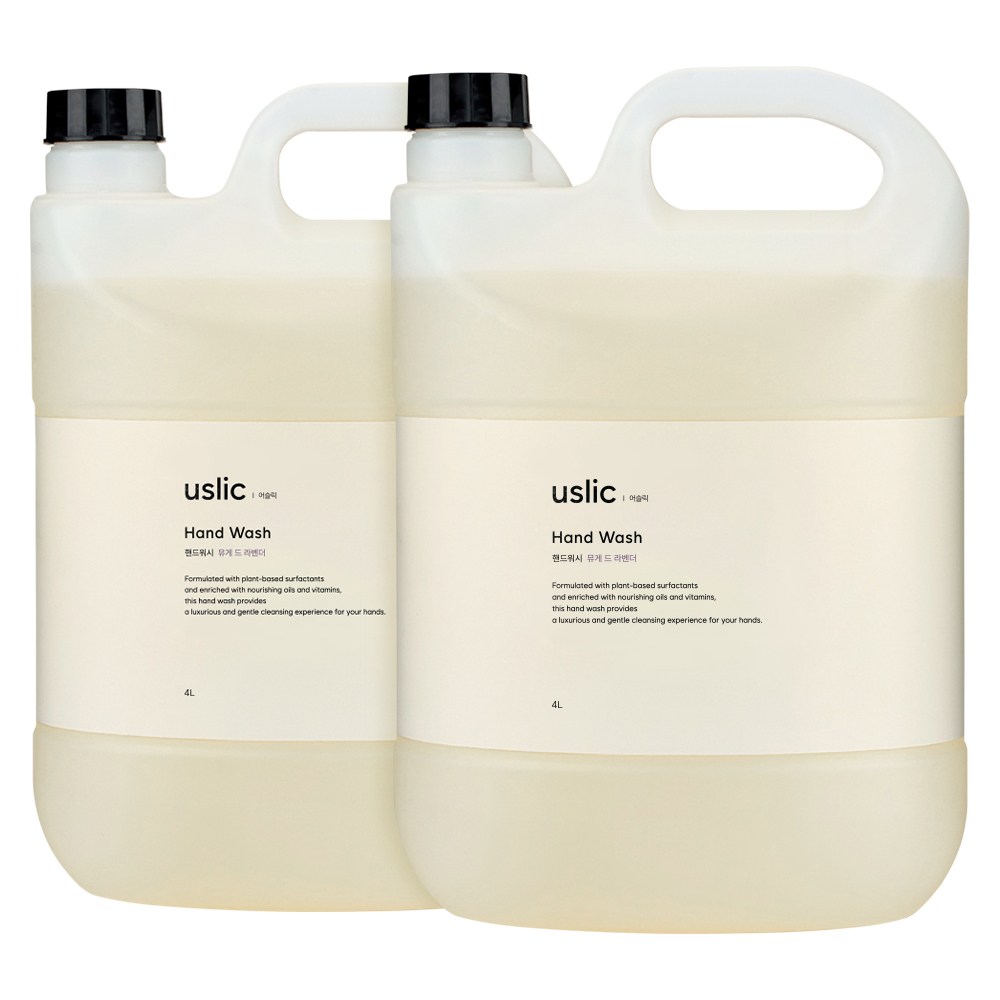 어슬릭 핸드워시 뮤게 드 라벤더 거품형 리필용, 2개, 4L 32,970원
