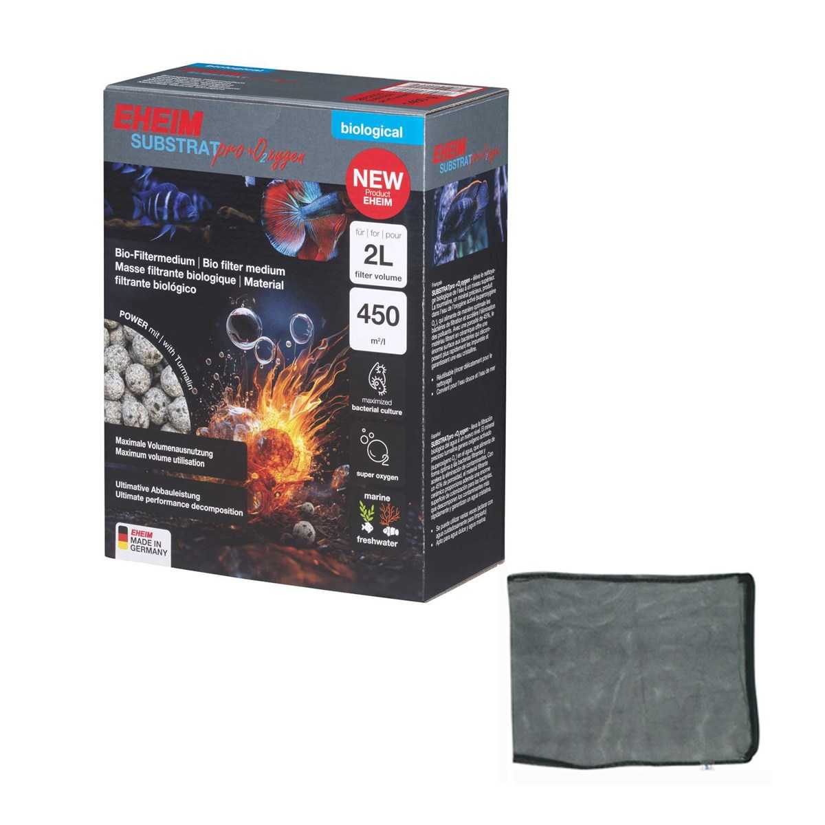 에하임 섭스트라트 프로 플러스 옥시전 2L 여과망 정품 135,000원