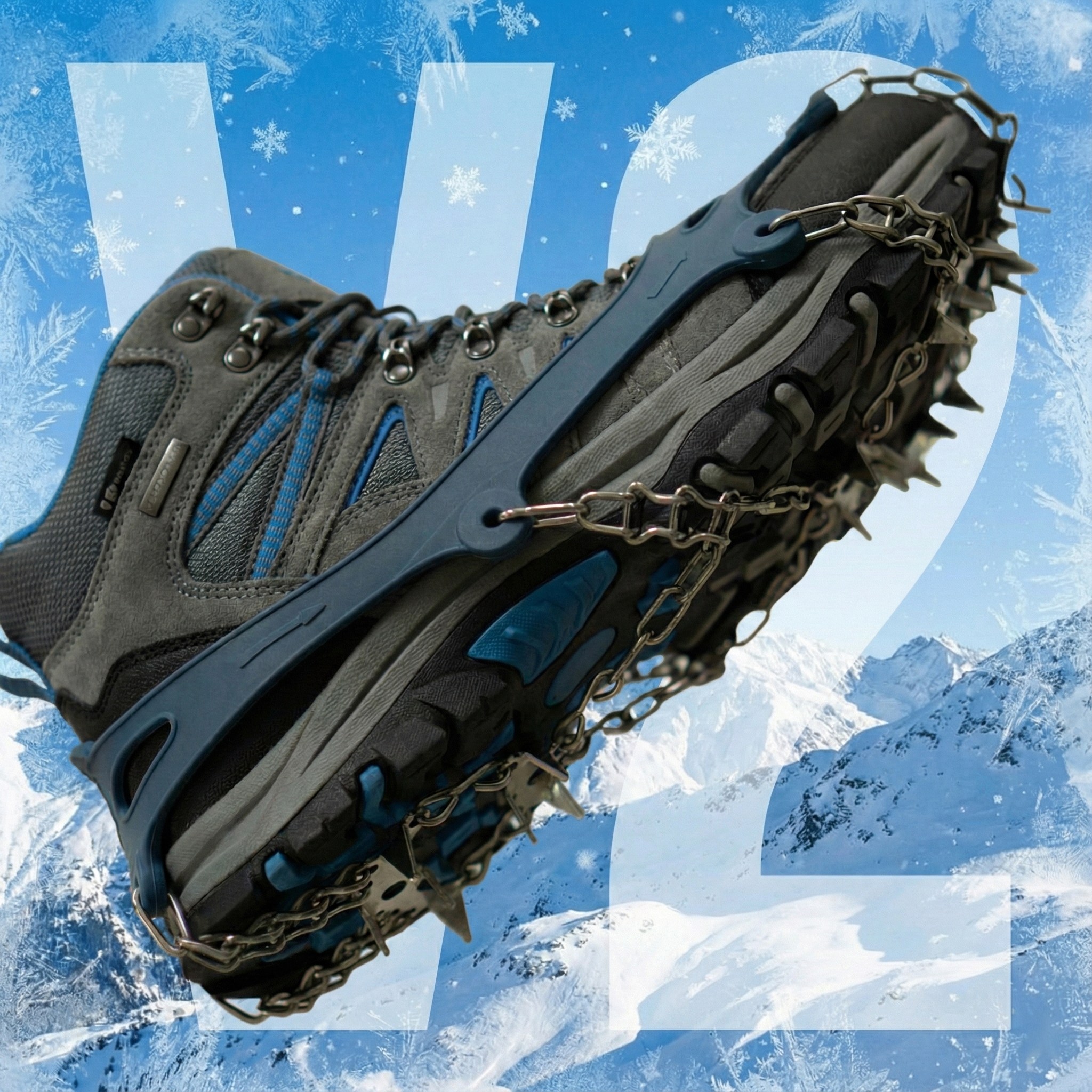 프리브랜드 등산 아이젠 등산용 아이잰 체인 겨울 24P 여성 남성 휴대용 30,600원