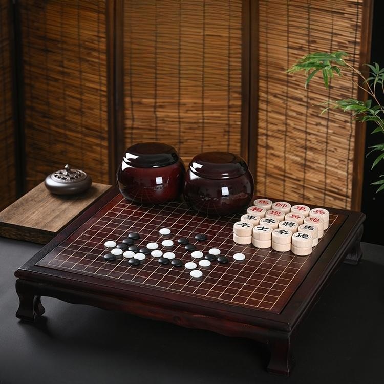 고급 바둑판 세트 원목 장기판 오목판 2in1 147,000원