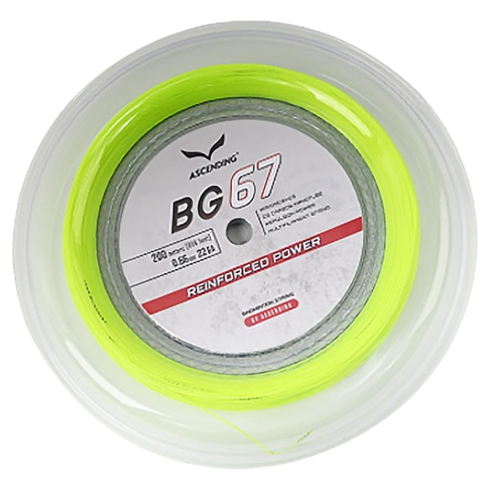 ASCENDING 롤거트 배드민턴라켓 스트링 BG67 58,800원