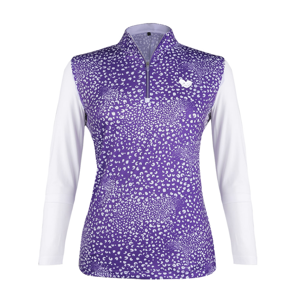 [이지바이] 여성 골프 집업 티셔츠_필드여신 기능성 100% 국내생산 메쉬원단 통기성 좋은 스포츠 아웃도어 집업티 25,980원