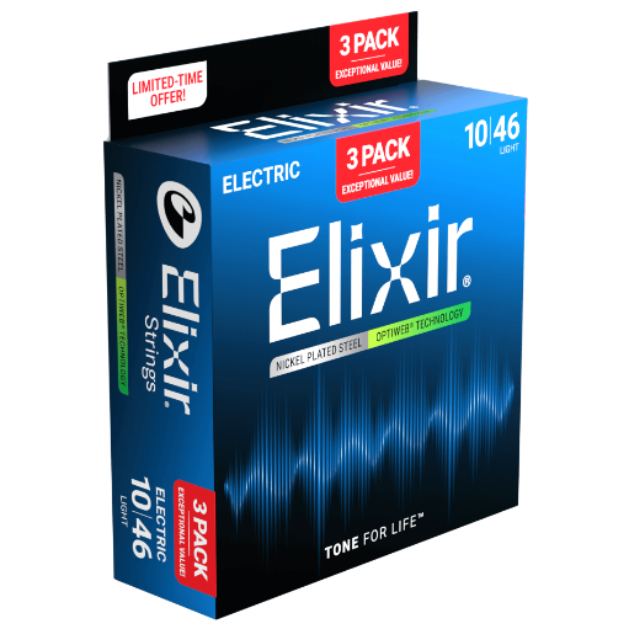 엘릭서 3팩 16572 옵티웹 니켈 라이트 Elixir 일렉 스트링 10-46 구 16552 53,000원