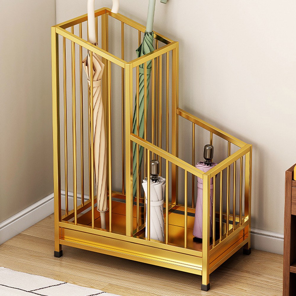 물받이 탈부착 업소용 대용량 우산 정리 보관함 우산꽂이 대용량 철제 사각 2단 개업선물 인테리어 45,900원