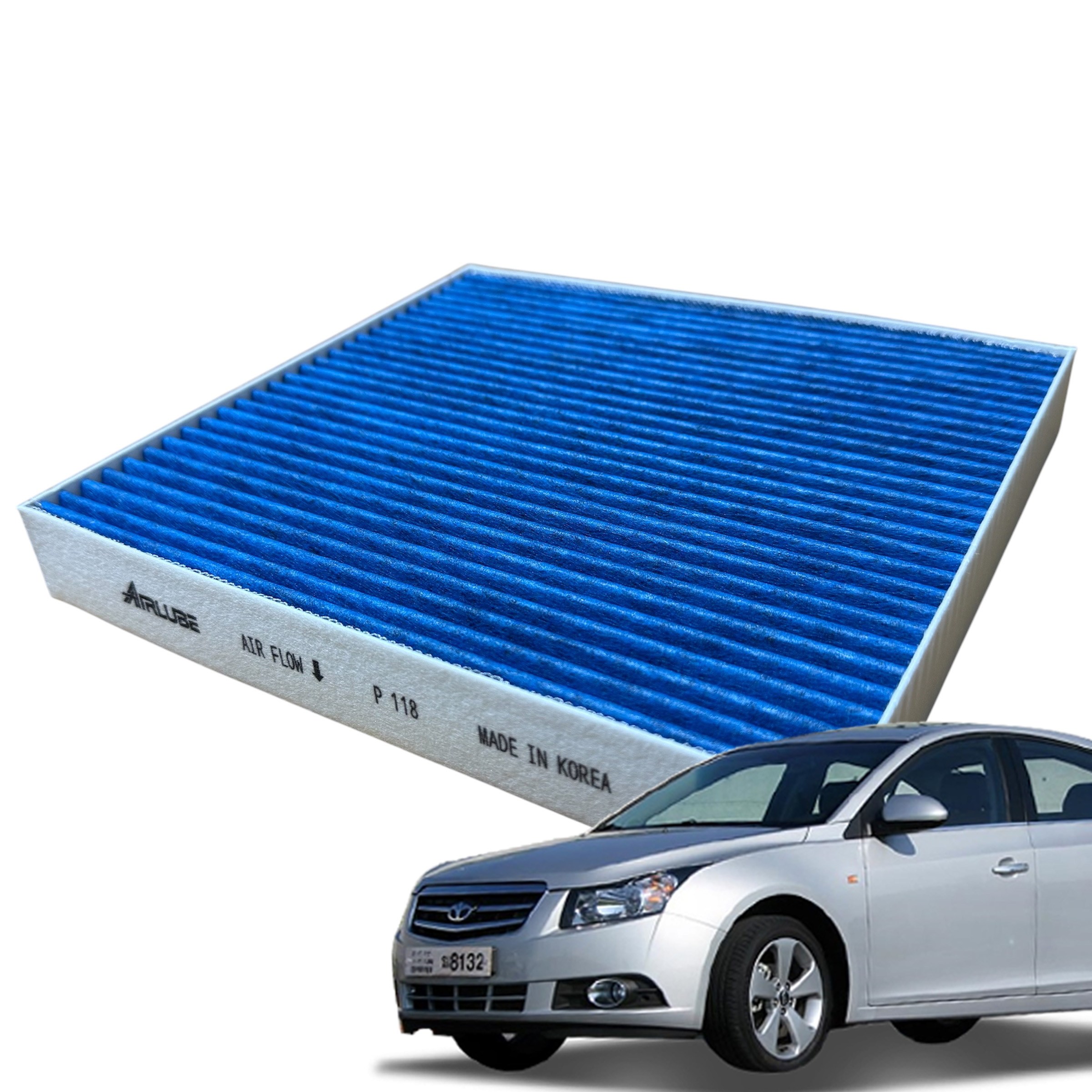 에어루브 블루 E11 PM0.3 프리미엄 활성탄 라세티 프리미어 에어컨 필터 8,900원