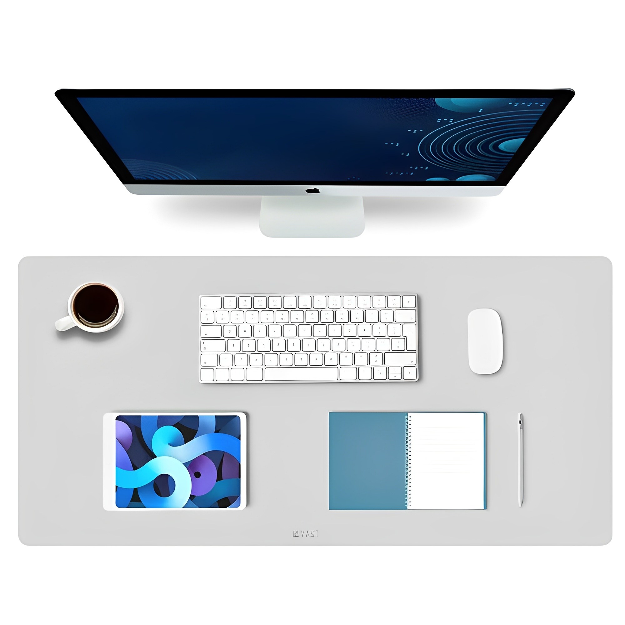 야스트 가죽 데스크 매트 책상 패드 테이블 논슬립 와이드 대형 마우스 장패드 9,700원