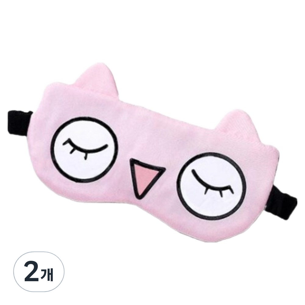 KODACHIEF 면전체 메랄드아이즈 수면안대 핑크 19.5 x 9.5 cm 22,800원