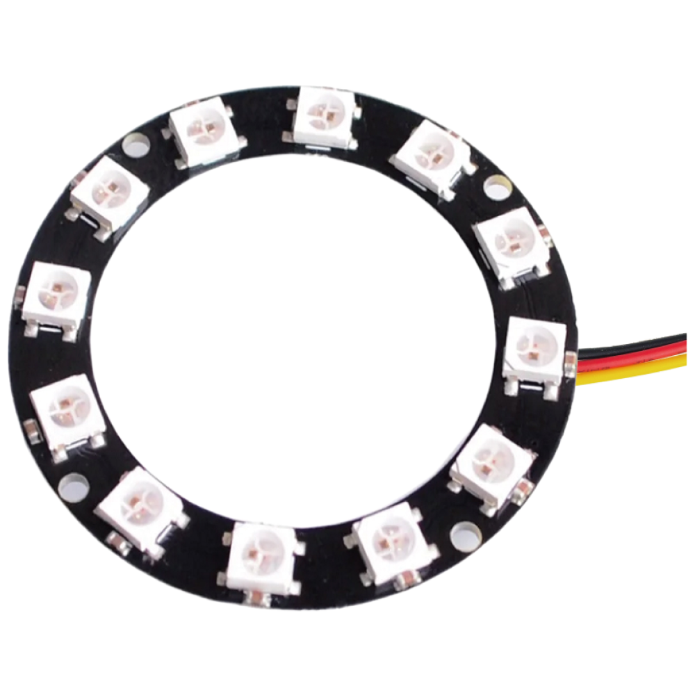 아두이노 네오픽셀 RGB LED 12구 원형 커넥터형, 1개 3,200원