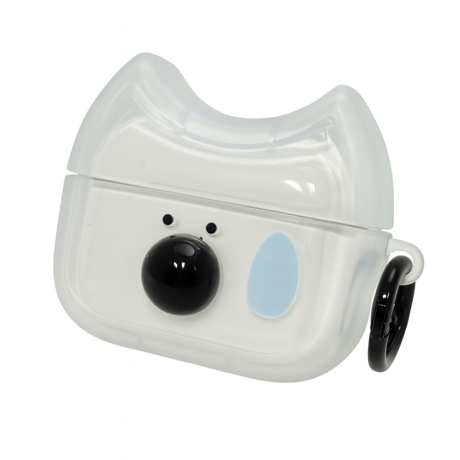 귀쫑긋 투명 에어팟 젤리 케이스, 1개, 블루왕코, 에어팟프로3 9,500원