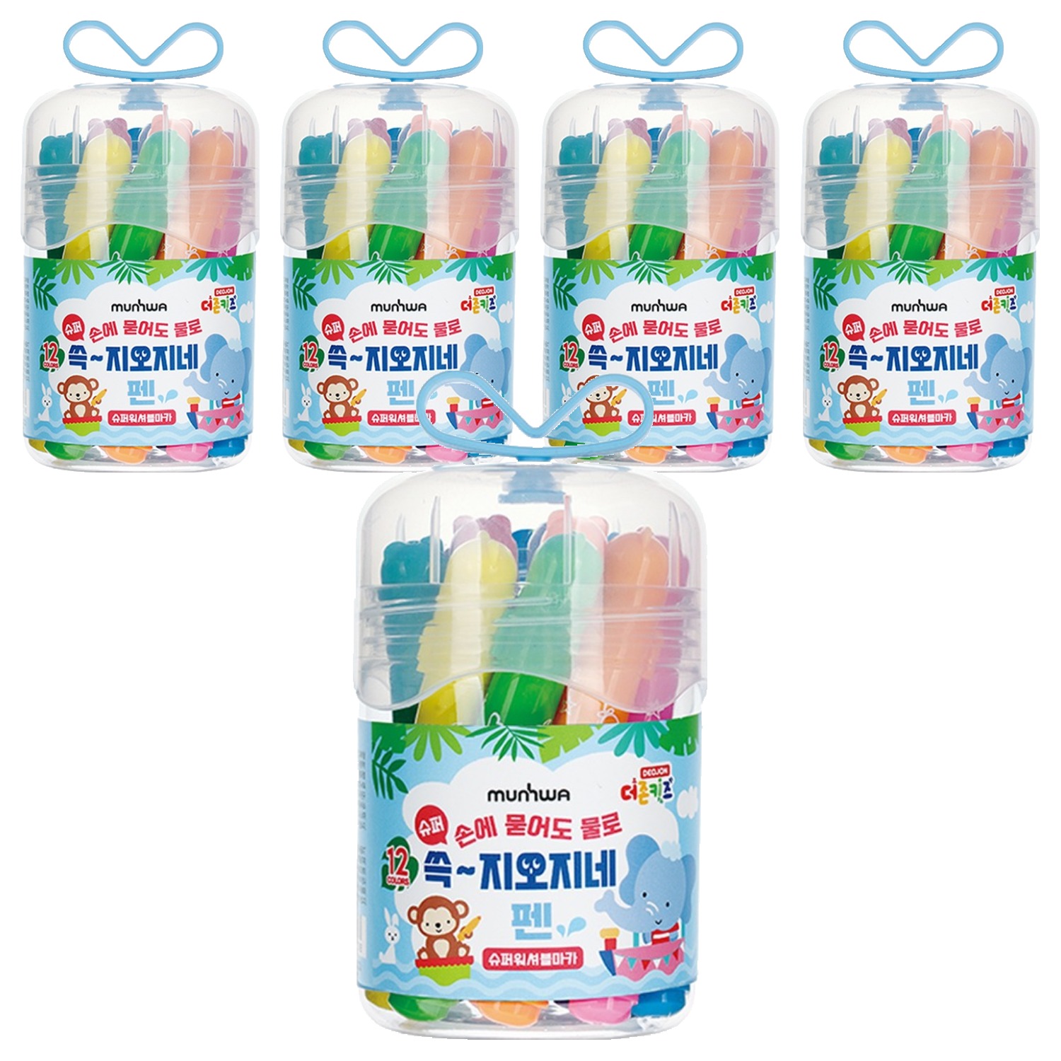 문화연필 더존키즈 쓱 지오지네 슈퍼워셔블 마카 15,200원