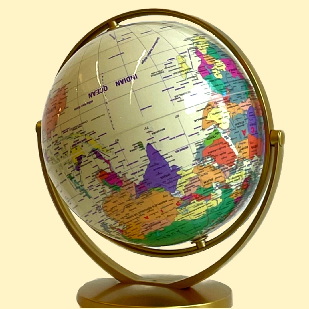 파파리브 어린이 교육용 표준 영문 지구본, 화이트 34,800원