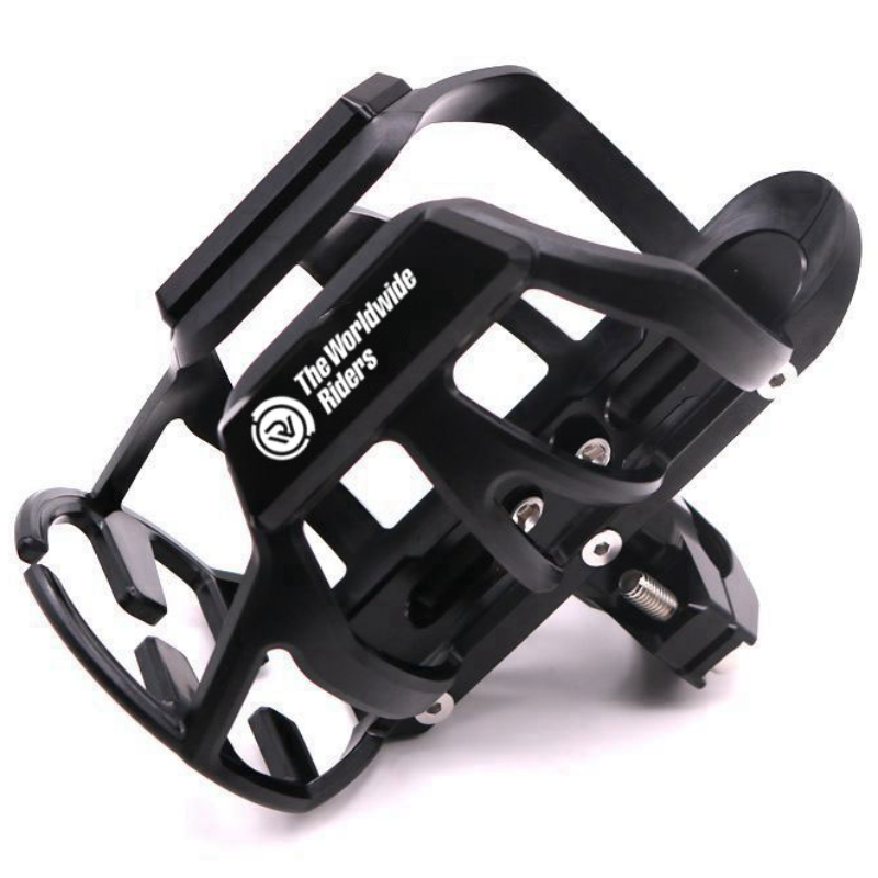 더월드와이드라이더스 오토바이 자전거 컵홀더 킥보드 바이크 물병 거치대, 1개, 블랙 20,000원